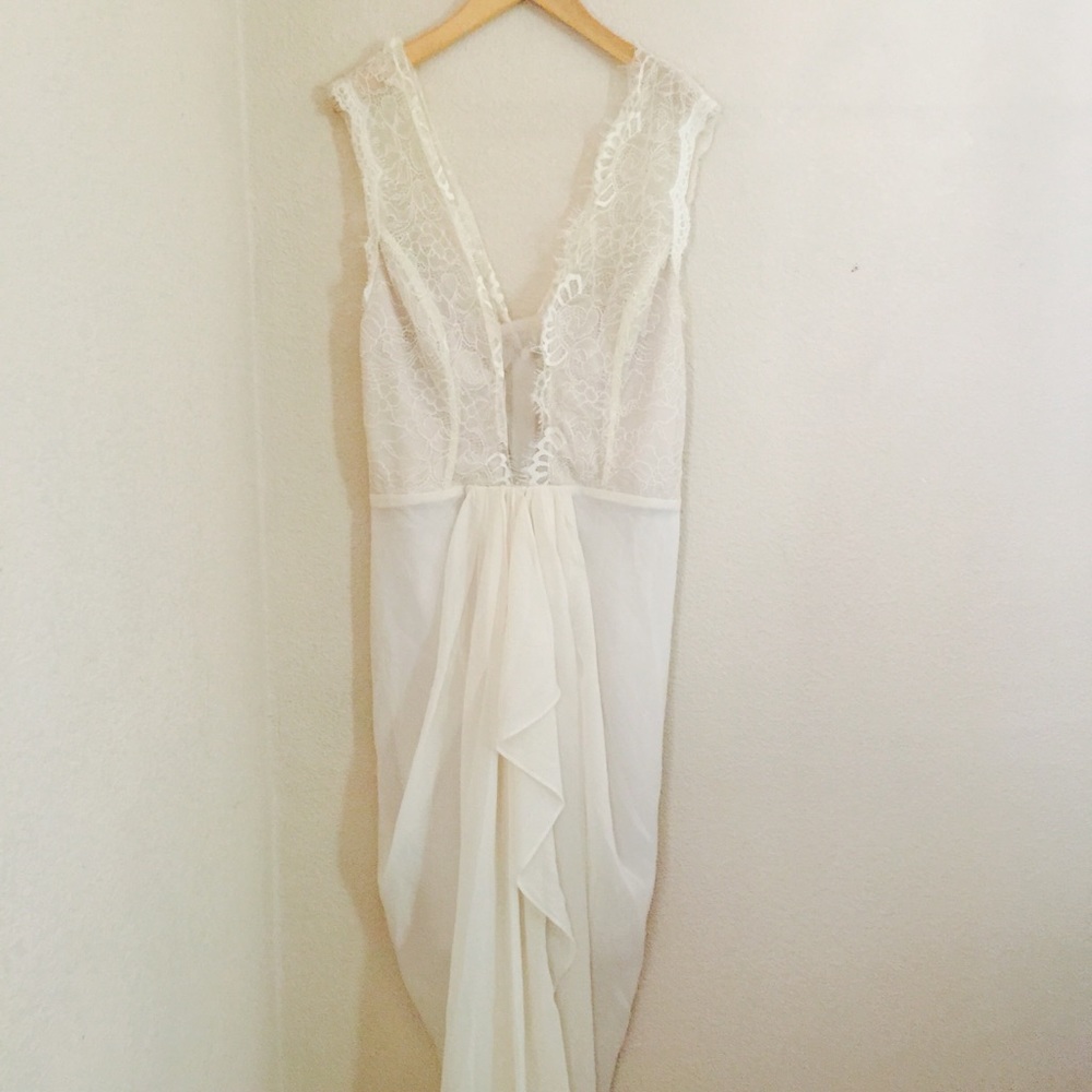 Vintage Lace Style Dress - Small